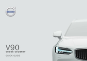 Volvo V90 CROSS COUNTRY 2018 Guia De Inicio Rapido