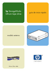 HP Ultrium 232e Manual Del Usuario