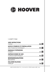 Hoover HOZP717IN/E Instrucciones De Uso