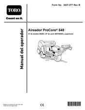 Toro 405700000 Manual Del Operador