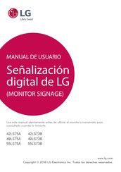 LG 42LS75A Manual De Usuario