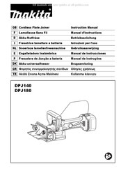 Makita DPJ180RFJ Manual De Instrucciones