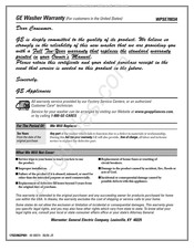 GE Profile Performance WPSE7003 Manual Del Propietário