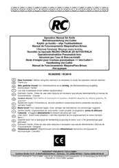 RC 8951074000 Manual De Funcionamiento