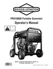 Briggs & Stratton PRO10000 Manual Del Operario