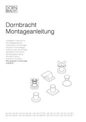 Dornbracht 29 140 955-FF Instrucciones De Montaje