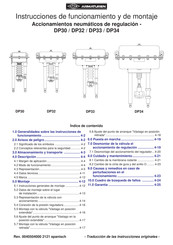 ARI-Armaturen DP30 Instrucciones De Funcionamiento Y De Montaje