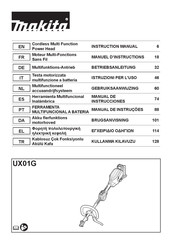 Makita UX01GZ05 Manual De Instrucciones