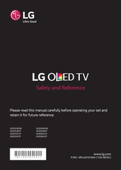 LG OLED65E7P Manual