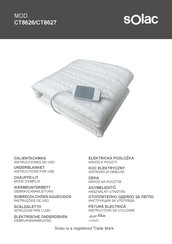 SOLAC CT8626 Instrucciones De Uso