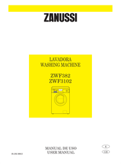 Zanussi ZWF3102 Manual De Uso