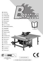 FAR Barracuda TS 850 E Manual