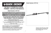 Black and Decker LPHT120B Manual De Instrucciones