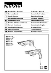 Makita HR2631FT Manual De Instrucciones