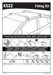 Yakima K522 Manual De Instrucciones