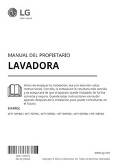 LG WT17DPBK Manual Del Propietário