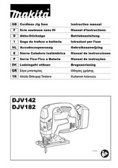 Makita DJV182T1J Manual De Instrucciones