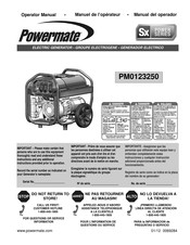 Powermate PM0123250 Manual Del Operador