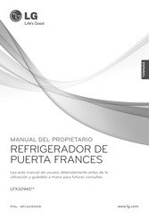 LG LFX32945 Serie Manual Del Propietário
