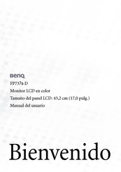BenQ FP737s-D Manual Del Usuario