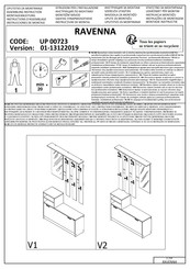 Forma Ideale RAVENNA UP 00723 Instrucciones De Montaje