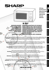 Sharp R-207 Manual De Instrucciones