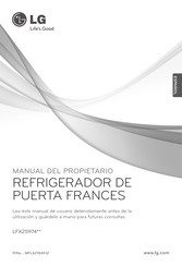 LG MFL62184512 Manual Del Propietário