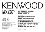 Kenwood KDC-2024S Manual De Instrucciones