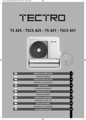 Tectro TSCS 431 Instrucciones De Uso