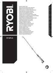 Ryobi RY18PLA Traducción De Las Instrucciones Originales