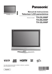 Panasonic VIERA TX-32LX60F Manual De Instrucciones