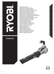 Ryobi RY36BLXA-0 Traducción De Las Instrucciones Originales