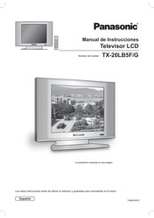 Panasonic TX-20LB5F/G Manual De Instrucciones