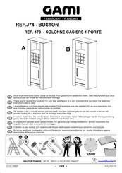 Gami J74-BOSTON Manual De Instrucciones