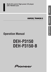 Pioneer SUPER TUNER III DEH-P3150 Manual Del Operador