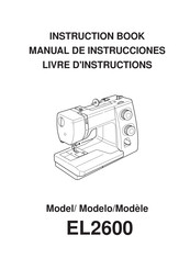 Janome EL2600 Manual De Instrucciones