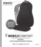 HoMedics MOBILECOMFORT TA-VC115H Manual De Instrucciones