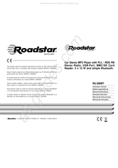 Roadstar RU-280BT Manual De Instrucciones