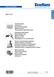 Ecoflam MAX 15 HT Manual De Instrucciones