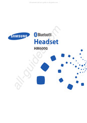 Samsung HM6000 Manual De Instrucciones