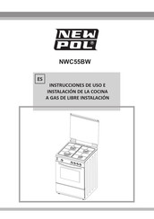 NEW POL NWC55BW Instrucciones De Uso