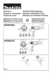 Makita HG6530VK Manual De Instrucciones