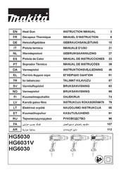 Makita HG5030 Manual De Instrucciones