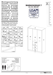 FMD Furniture 806-007 Instrucciones De Montaje