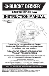 Black and Decker LINEFINDER JS680V Manual De Instrucciones
