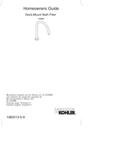 Kohler K-8360 Guia Del Usuario