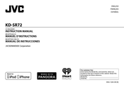 JVC KD-SR72 Manual De Instrucciones