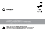 Horizon Fitness T101-04 Manual Del Propietário