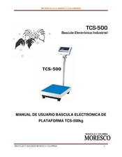 Moresco TCS-500 Manual De Usuario