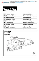 Makita BO4901J Instrucciones Originales